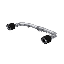 Load image into Gallery viewer, MBRP Subaru BRZ 2.4L/Toyota GR86 2.4L 2.5in Dual Split Rear Exit w/5in OD CF Tips - T304
