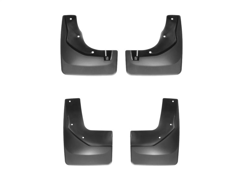 WeatherTech Ford Escape No Drill Mudflaps - Black