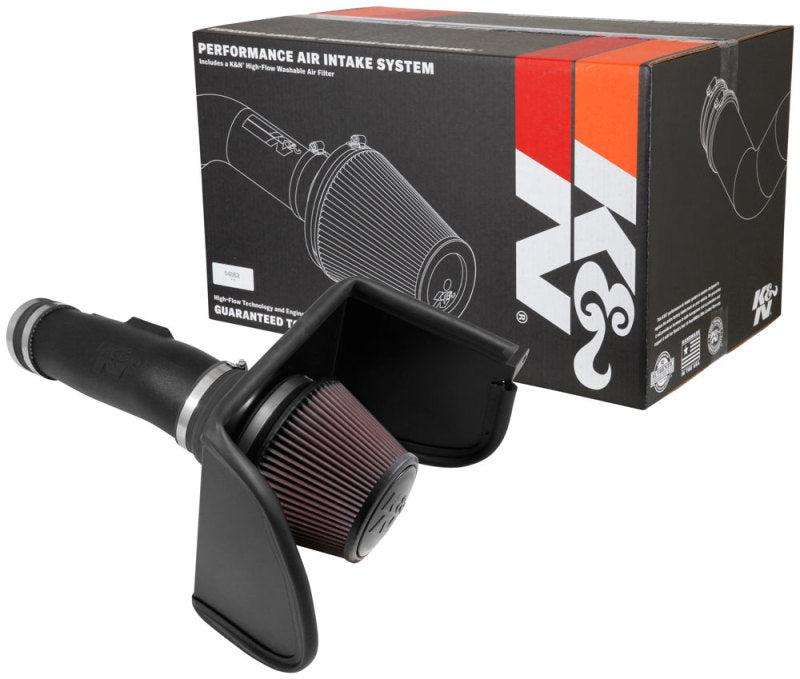 K&N Nissan Titan V8-5.6L F/I Aircharger Performance Intake