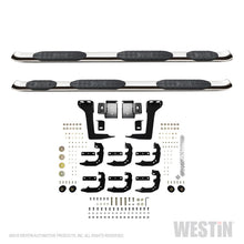 Load image into Gallery viewer, Westin 19+ Ram 1500 Quad Cab w/ 6.5ft Bed PRO TRAXX 5 W2W Oval Nerf Step Bars - Stainless Steel