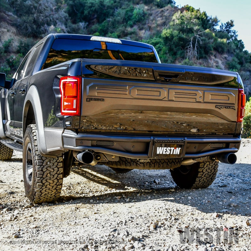Westin 17+ Ford F-150 Raptor Outlaw Rear Bumper - Tex. Blk