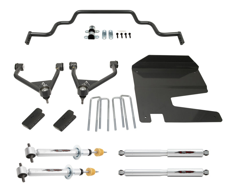 Belltech Silverado / Sierra 4wd 4in Lift Kit with Front Sway Bar