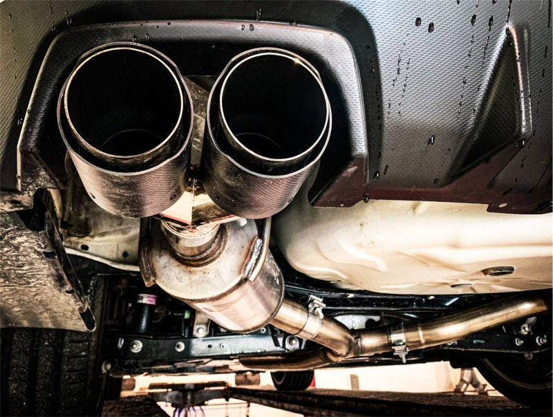 MBRP Subaru WRX 2.0L/STI 2.5L 3in Dual Split Rear Exit w/ 3.5in Tips - T304 (Street Version)