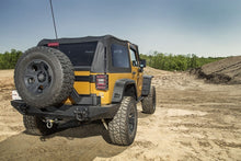 Load image into Gallery viewer, Rugged Ridge XHD Rear Bumper Textured Black Jeep Wrangler