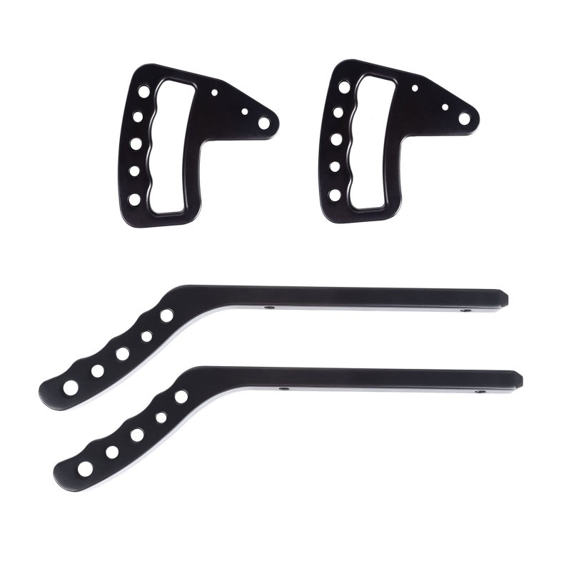 Rugged Ridge Aluminum Grab Handles F/R Kit Black Jeep Wrangler JK/JKU