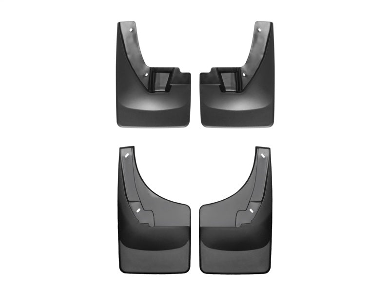 WeatherTech Dodge Ram Truck 1500 No Drill Mudflaps - Black