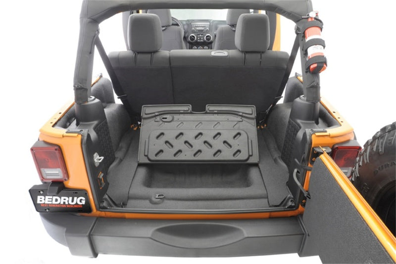 BedRug 11-18 Jeep JK 2Dr Rear 5pc BedTred Cargo Kit (Incl Tailgate & Tub Liner)