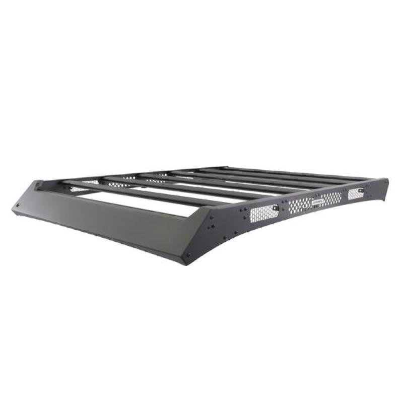 Go Rhino Toyota Tacoma DC Ceros Low Profile Roof Rack - Tex. Blk