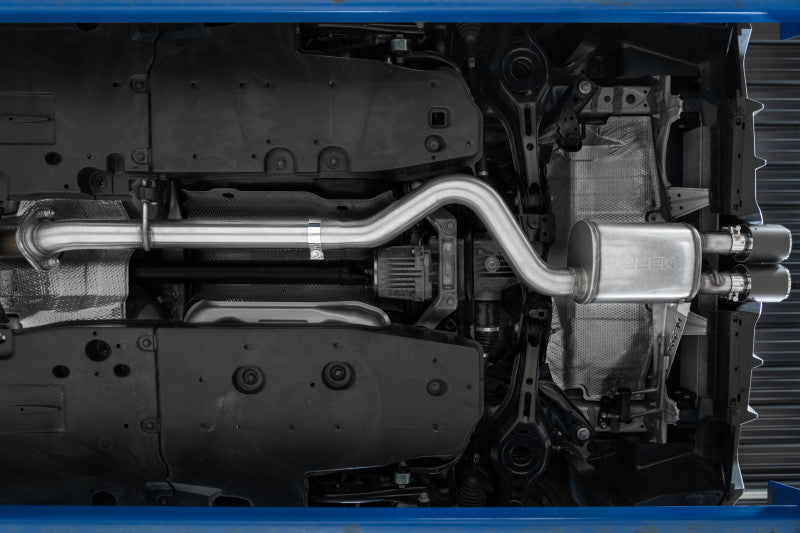 MBRP Toyota Corolla GR 1.6L T304 SS 3in Cat-Back Dual Center Rear w/ Carbon Fiber Tips