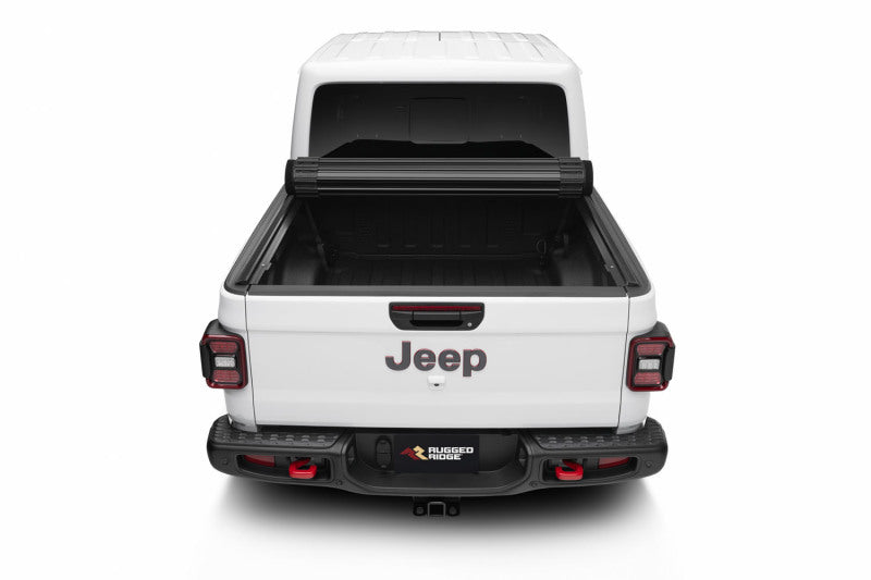 Rugged Ridge Armis Hard Rolling Bed Cover Gladiator JT