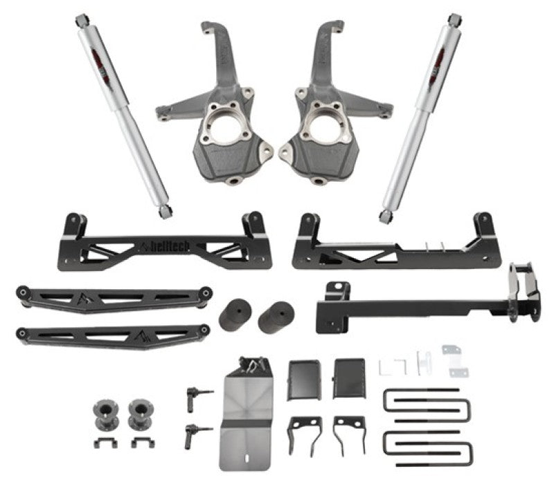Belltech Chevrolet Silverado / GMC Sierra 1500 4WD 6in Suspension Lift Kit w/ Shocks