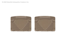 Load image into Gallery viewer, WeatherTech Mercedes-Benz 300CE Rear Rubber Mats - Tan