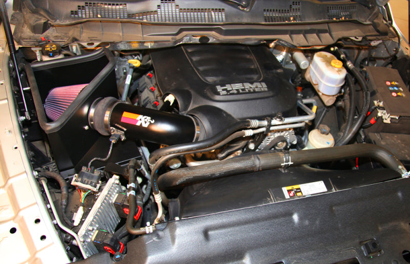 K&N Ram 2500/3500 6.4L V8 High Flow Performance Intake Kit