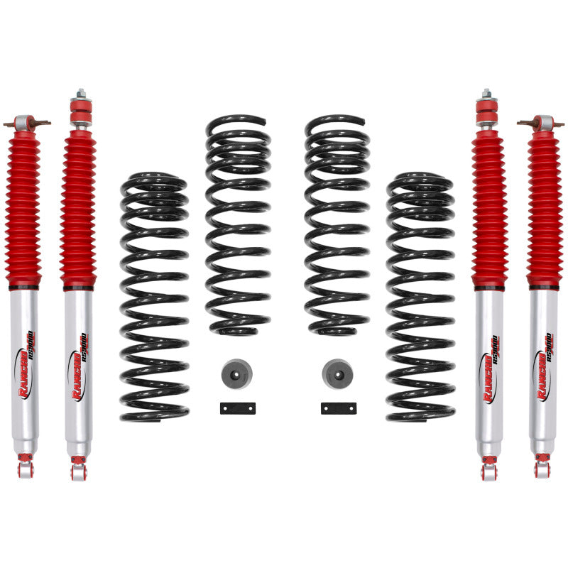 Rancho Jeep Wrangler Front and Rear Suspension System - Master Part Number / One Box