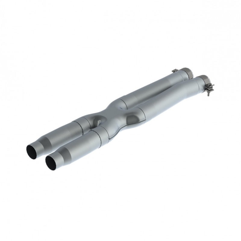 MBRP Ford Mustang GT350 3in Resonator Delete X-Pipe - T409