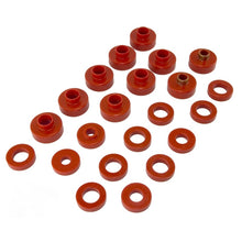 Load image into Gallery viewer, Rugged Ridge Body Mount Kit Red 22 Pieces