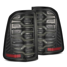 Load image into Gallery viewer, AlphaRex 2019+ Dodge Ram 1500 Luxx-Series LED Tail Lights Alpha-Black w/Active Light/Seq Signal