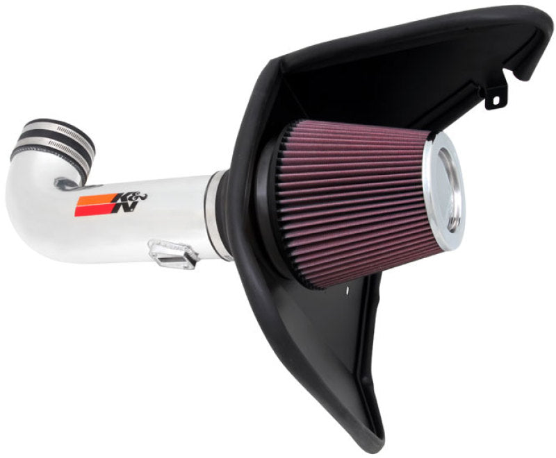K&N Camaro 6.2L V8 Polished Typhoon Short Ram Intake