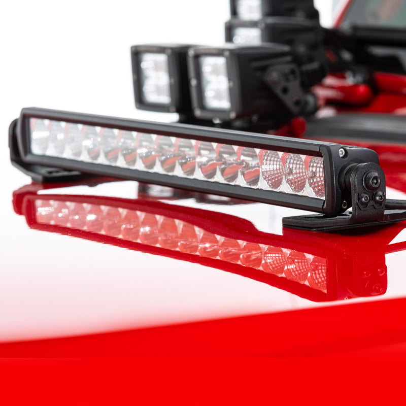 Go Rhino Jeep Wrangler JL/JLU/Gladiator JT Light Mount - 20in Single Row