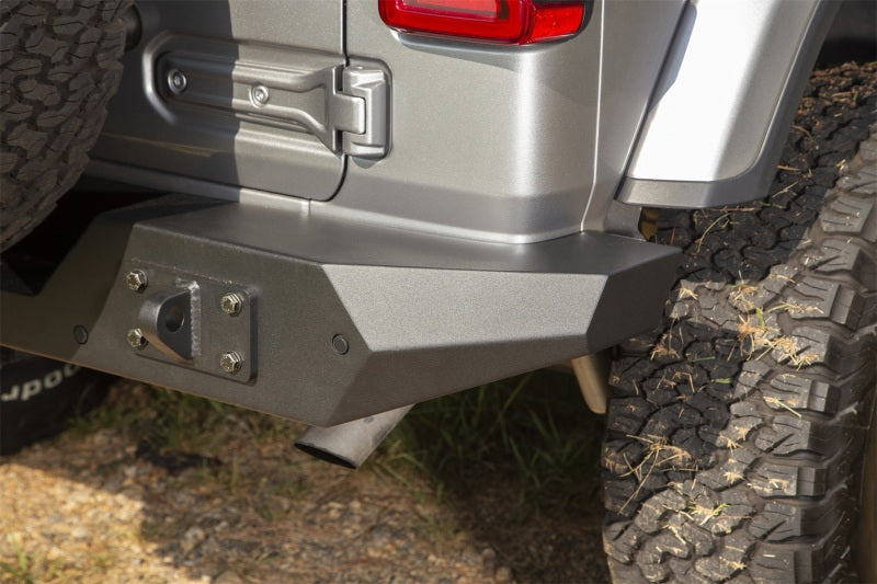 Rugged Ridge Spartan Rear Bumper Full Width Jeep Wrangler JL