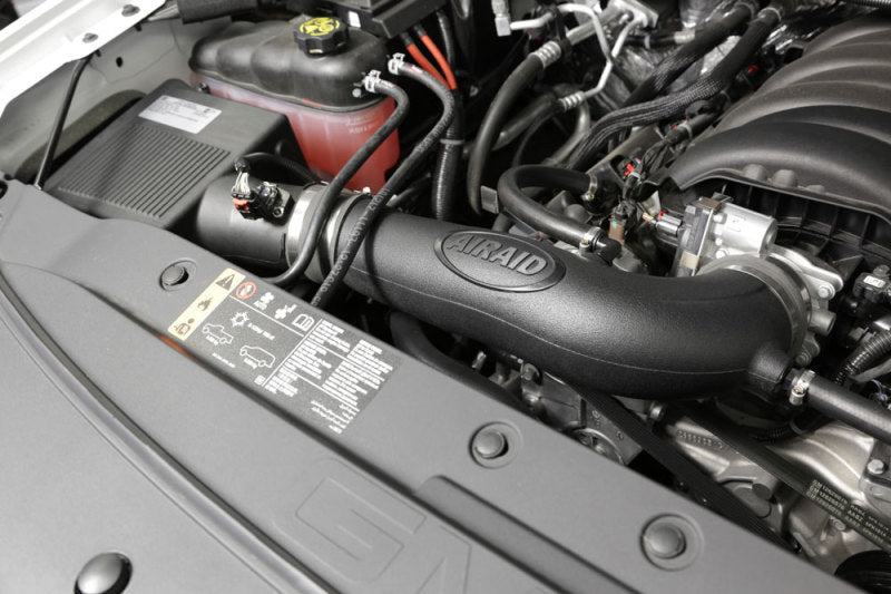 Airaid 17+ GMC Sierra/Yukon V8-6.2L F/I Jr Intake Kit - Oiled / Red Media