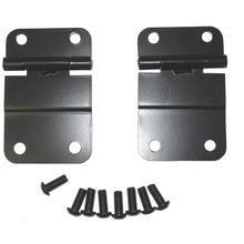 Load image into Gallery viewer, Rugged Ridge Jeep CJ Black Lower Tailgate Hinge Set