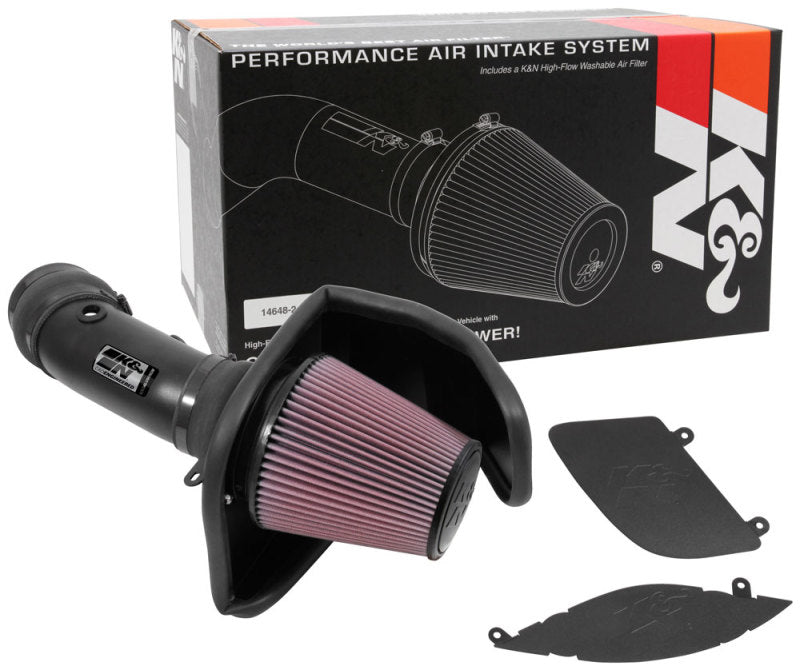K&N Dodge Challenger Hellcat SC V8-6.2L F/l Typhoon Air Intake
