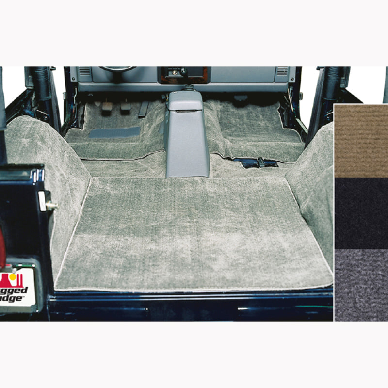 Rugged Ridge Deluxe Carpet Kit Honey Jeep CJ / Jeep Wrangler Models