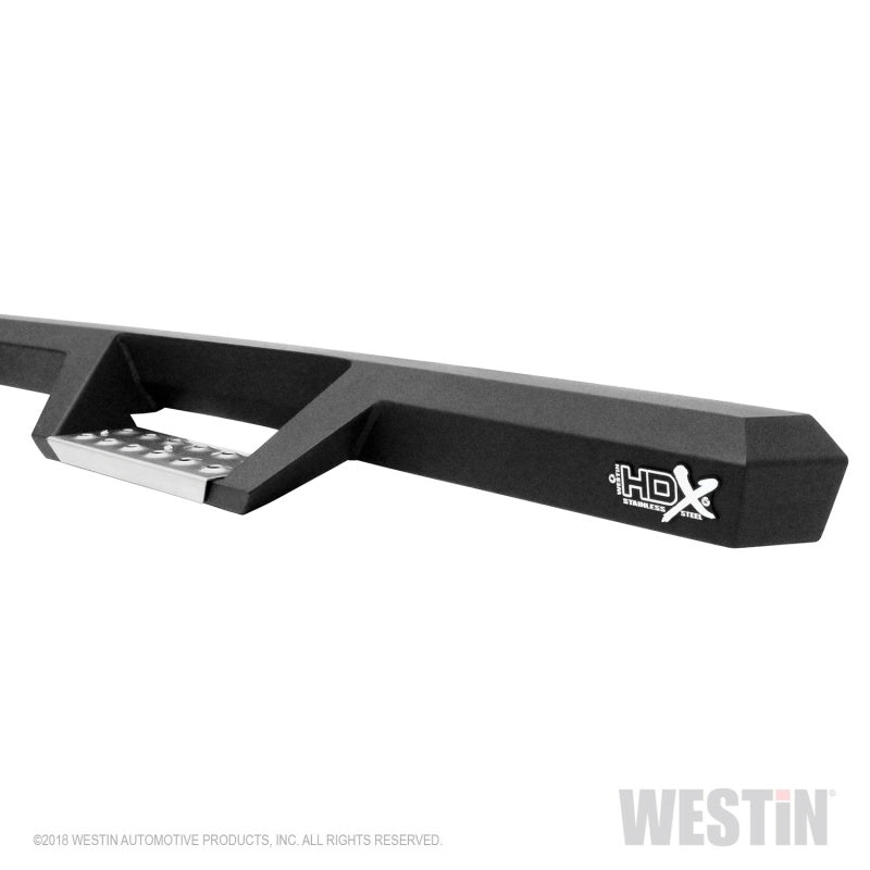 Westin Chevrolet Silverado/Sierra 1500 Crew Cab Drop Nerf Step Bars - Textured Black