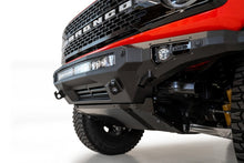 Load image into Gallery viewer, Addictive Desert Designs Stealth Fighter Front Bumper on a Ford Bronco showcasing the skid plate
