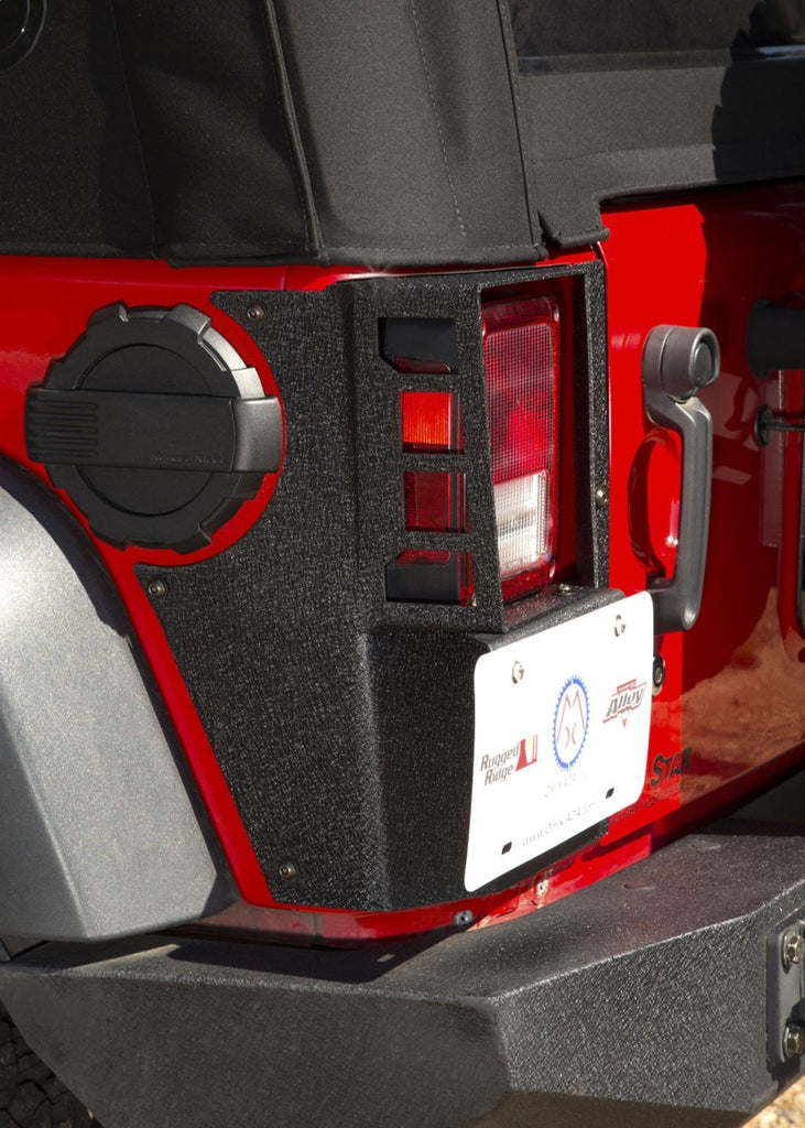 Rugged Ridge XHD Corner Guard Rear Jeep Wrangler JK 2-Door