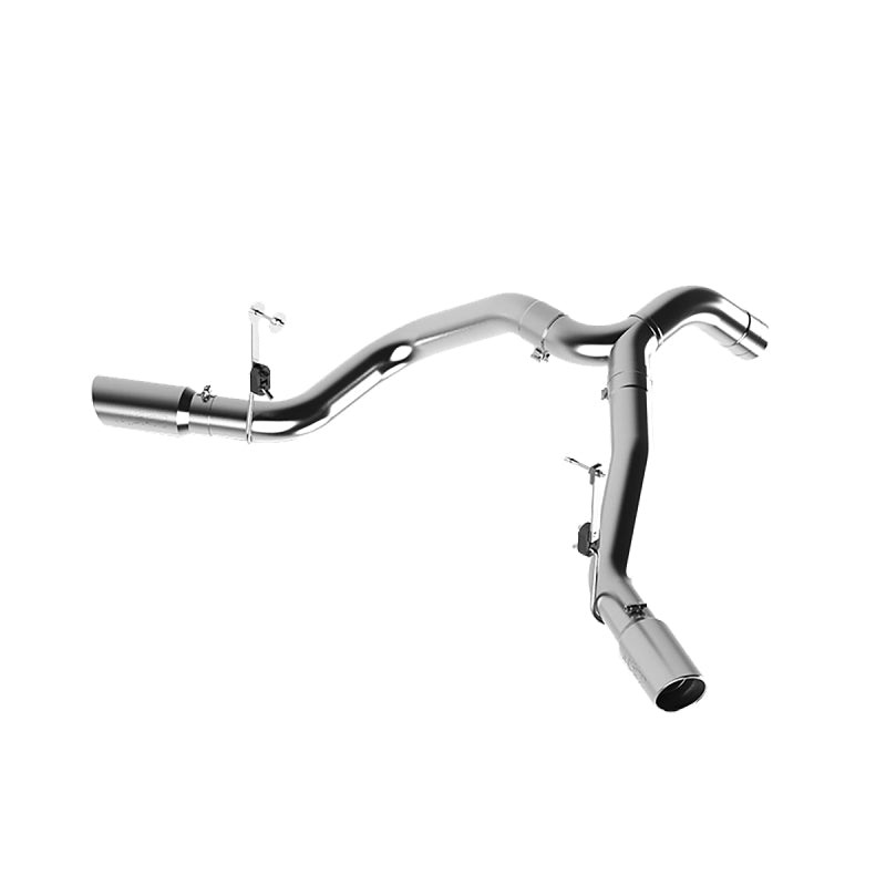MBRP Dodge 25/3500 Cummins 6.7L(Excl. CC/SB)4in Filter Back Cool Duals AL(Leaf Spring)