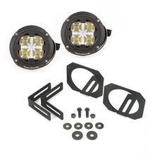 Load image into Gallery viewer, Rugged Ridge Jeep Wrangler JK Dual Beam Circular LED Light Kit