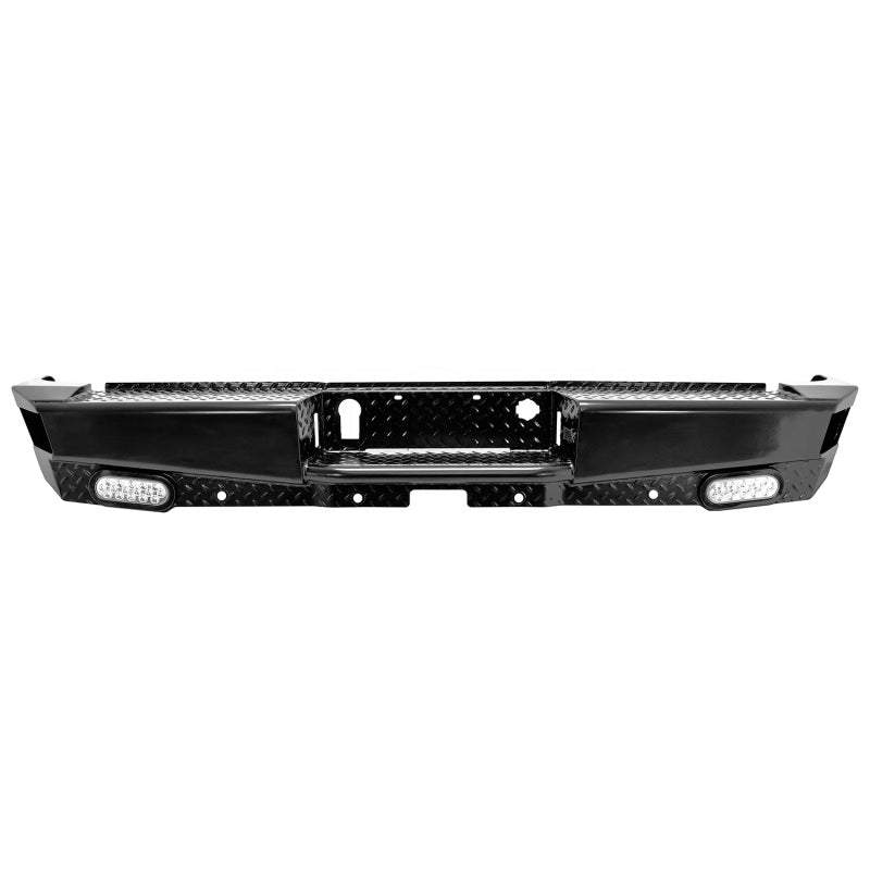 Westin 14+ Chevrolet Silverado HDX Bandit Rear Bumper - Black