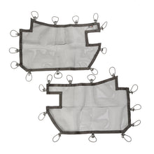 Load image into Gallery viewer, Rugged Ridge Tube Door Covers Front Pair Black Jeep Wrangler JK/JKU