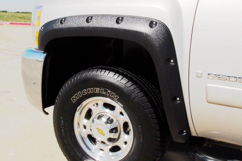 Lund Chevy Silverado 1500 RX-Rivet Textured Elite Series Fender Flares - Black (4 Pc.)