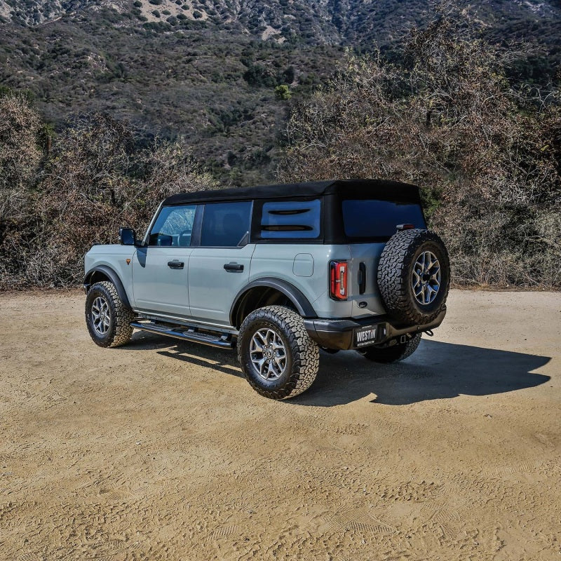Westin Ford Bronco (4-Door) PRO TRAXX 5 Oval Nerf Step Bars - Textured Black