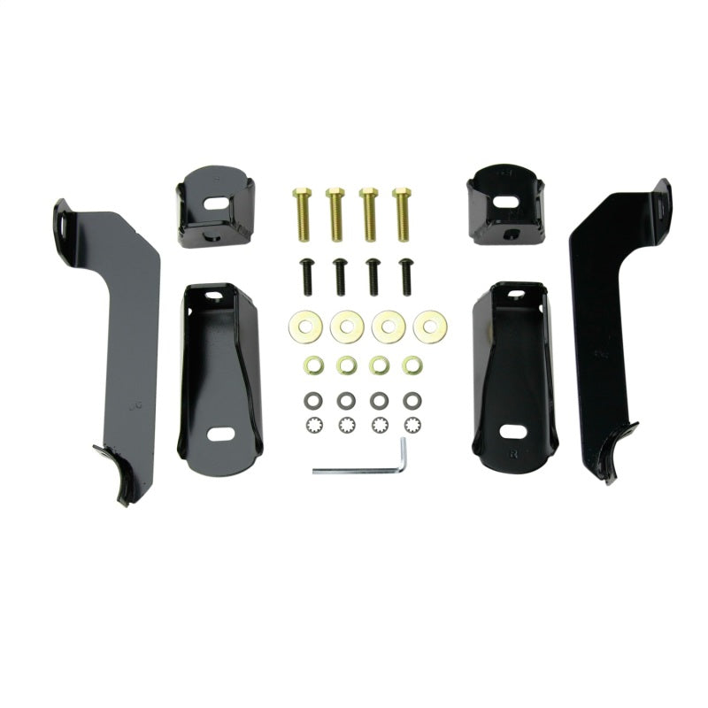 Westin 2014+ Chevy Silverado 1500 Crew Cab (Body Mount) E-Series 3 Nerf Step Bars - Black