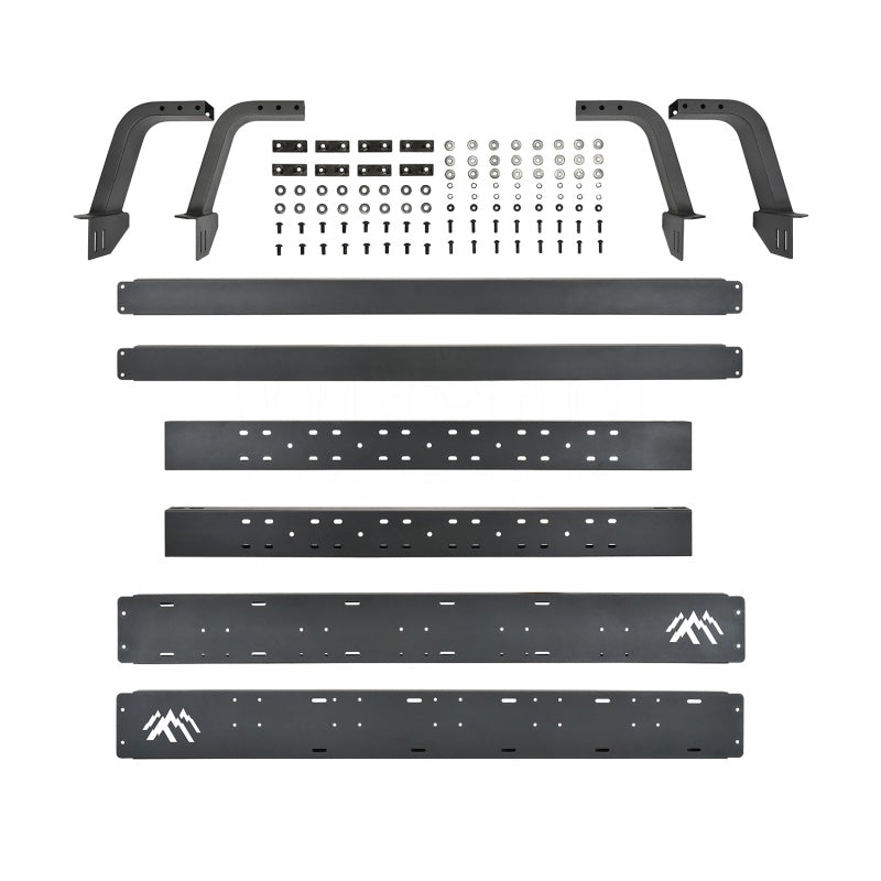 Westin 05+ Toyota Tacoma 6ft Bed Overland Cargo Rack - Textured Black