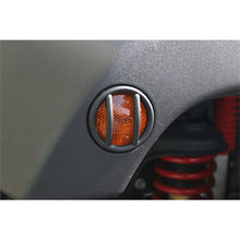 Load image into Gallery viewer, Rugged Ridge Jeep Wrangler JK Black Side Marker Light Euro Guards