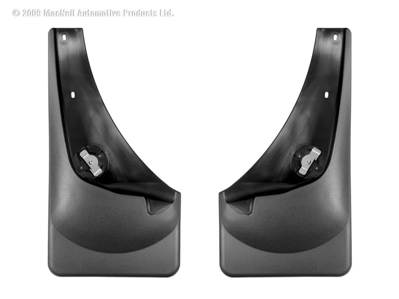 WeatherTech Ford F-Series Super Duty No Drill Mudflaps - Black