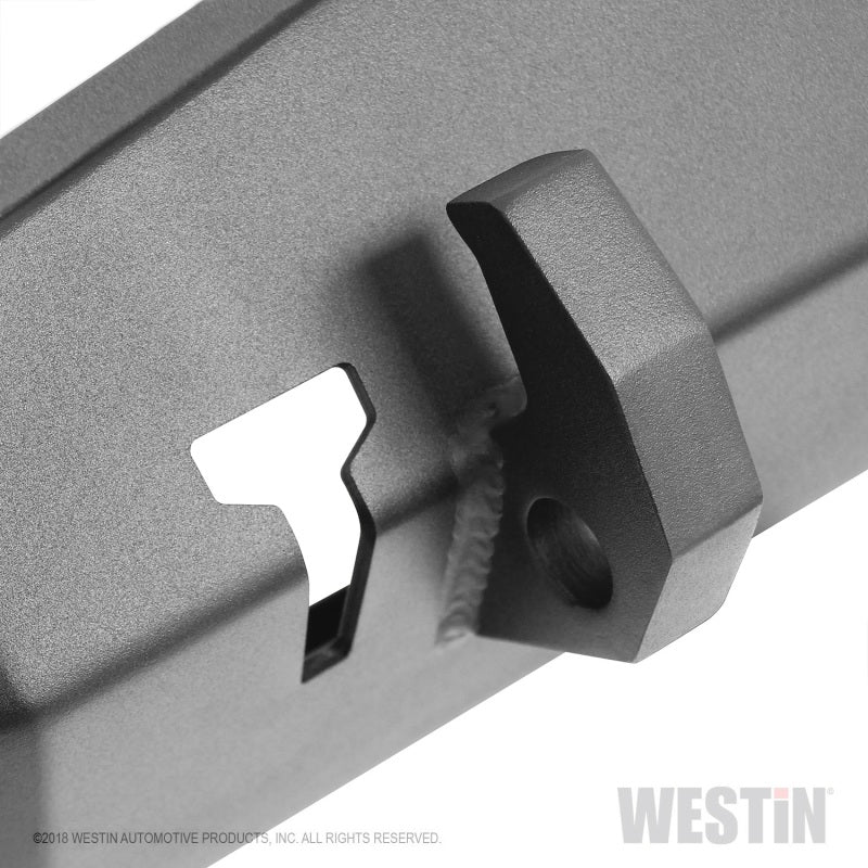 Westin 18+ Jeep Wrangler JL / 20-22 Gladiator WJ2 Stubby Front Bumper - Tex. Blk
