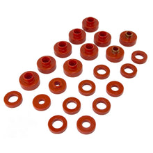Load image into Gallery viewer, Rugged Ridge Body Mount Kit Red 22 Pieces