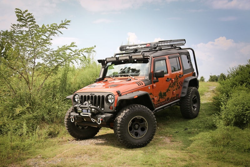 Rugged Ridge Hurricane Fender Flare Kit EU Textured Jeep Wrangler JK