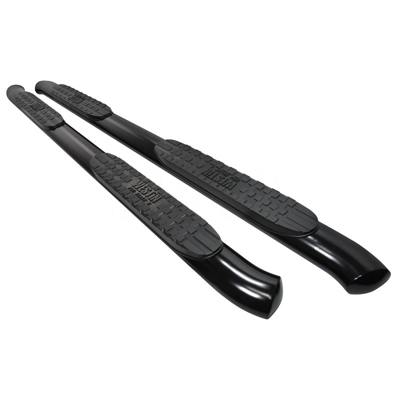 Westin Toyota Tundra Double Cab PRO TRAXX 4 Oval Nerf Step Bars - Black