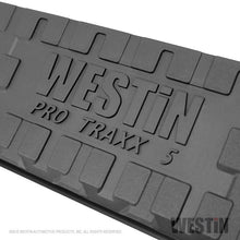 Load image into Gallery viewer, Westin Chevrolet Silverado/Sierra 1500 CC (5.5ft) PRO TRAXX 5 WTW Oval Nerf Step Bars - Black