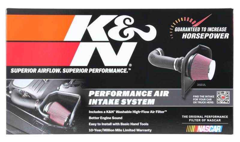 K&N Jeep Cherokee L4-2.4L Performance Air Intake Kit