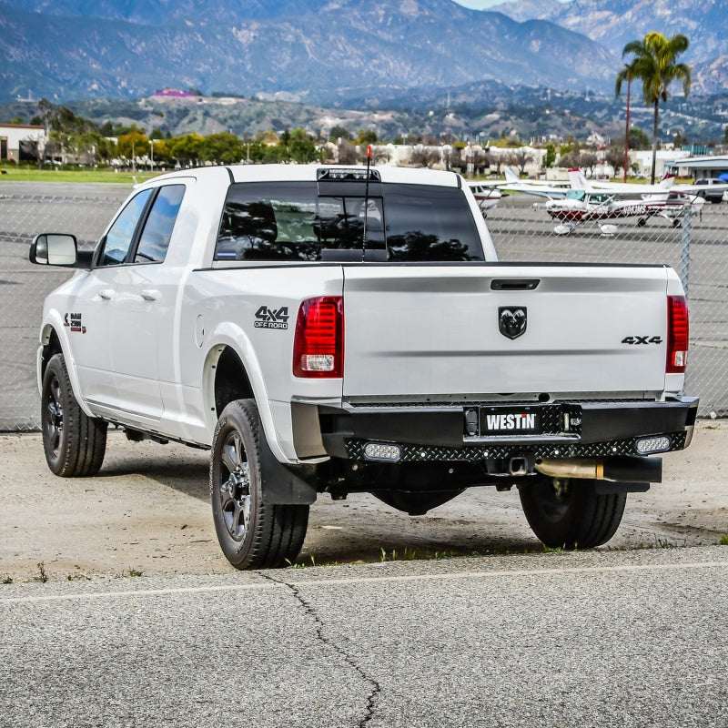 Westin 09+ Ram 1500 HDX Bandit Rear Bumper - Black