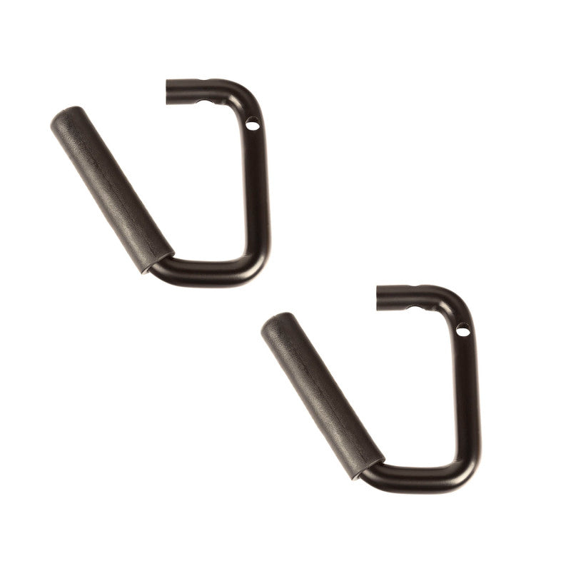 Rugged Ridge Steel Grab Handles Front Pair Black Jeep Wrangler JK/JKU