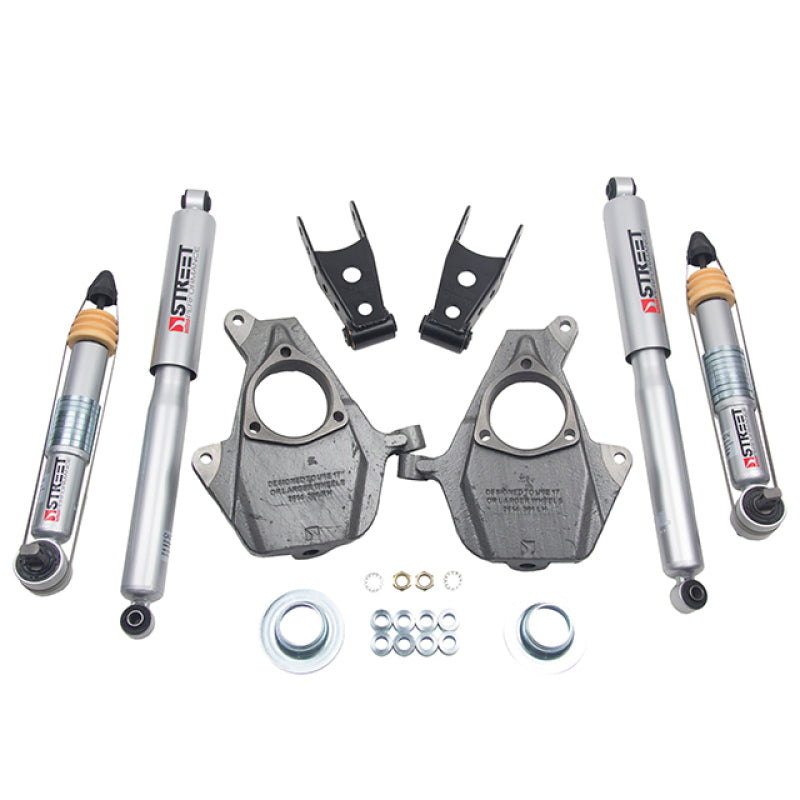 Belltech LOWERING KIT Chevy Silverado/Sierra All Cab 2in F / 2or3in R w/ Street Perf Shocks